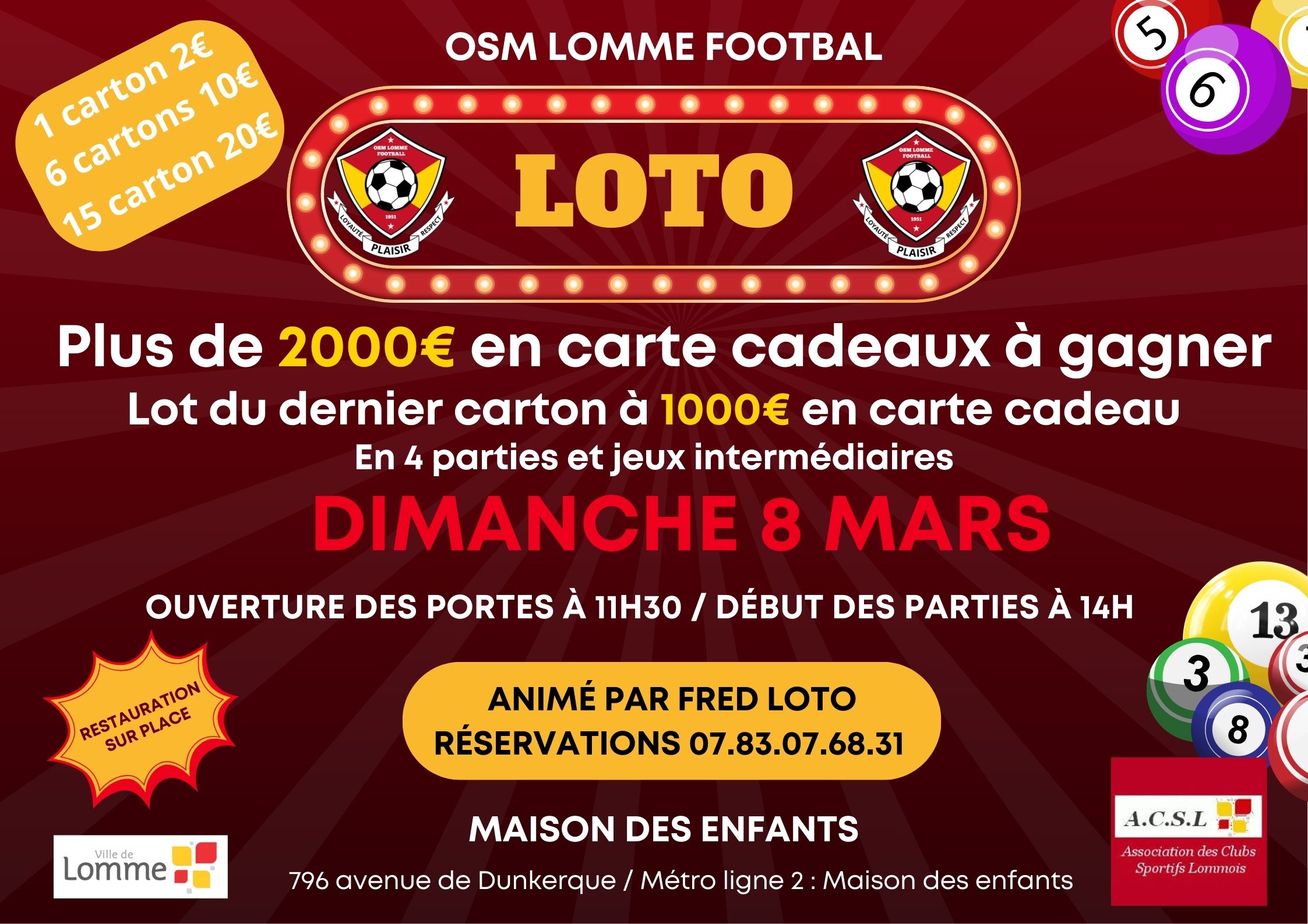 LOTO - OSML Football